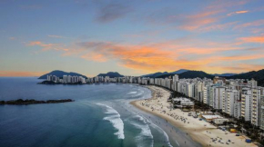 Vista incrível Beira-Mar Espaçoso 4 Qts AC